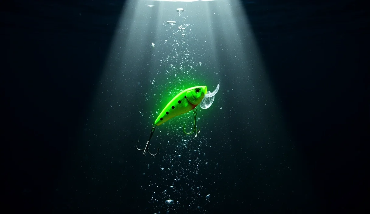 Winter Fishing World Submerged Simulation