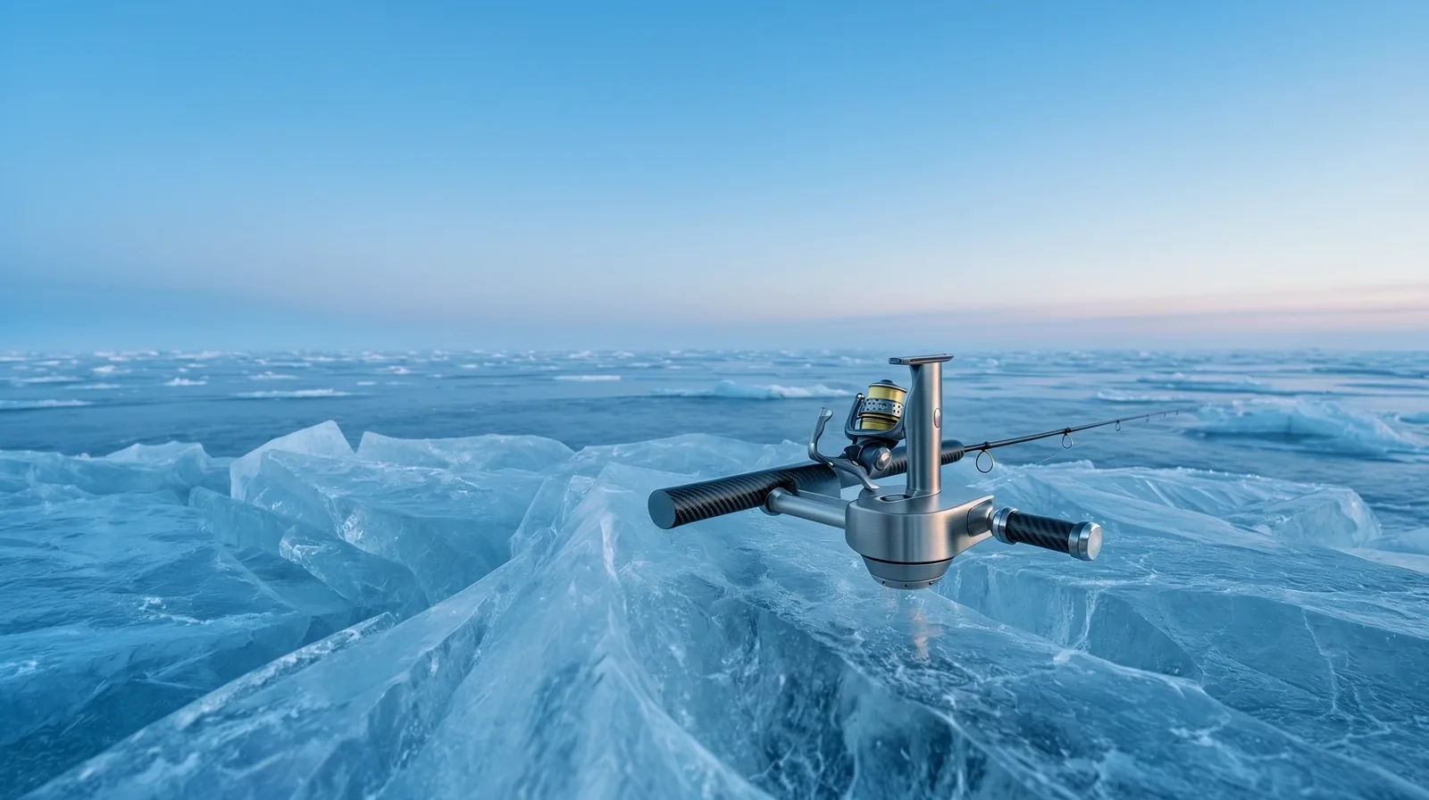 Arctic horizon at dawn