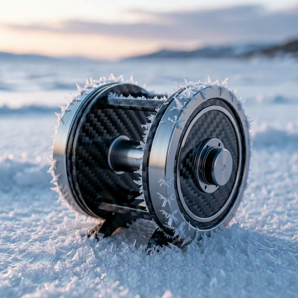Frost simulation on equipment
